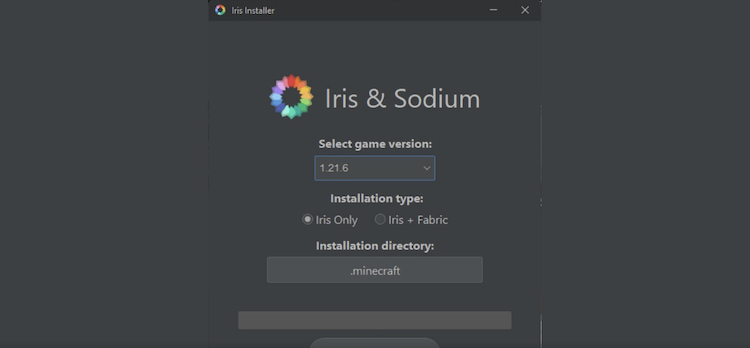 نصب‌کننده‌ی Iris Shaders می‌تواند Iris، Sodium و حتی Fabric را برای ماینکرفت نصب کند.
